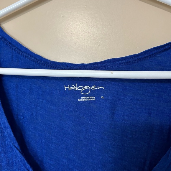 Halogen XL blue tshirt - Picture 3 of 3